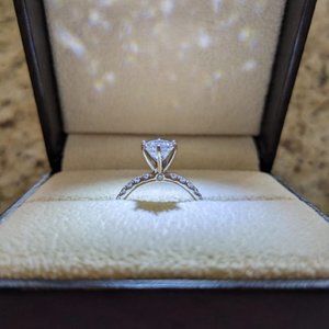 Engagement Ring 1.24 Carat Diamond